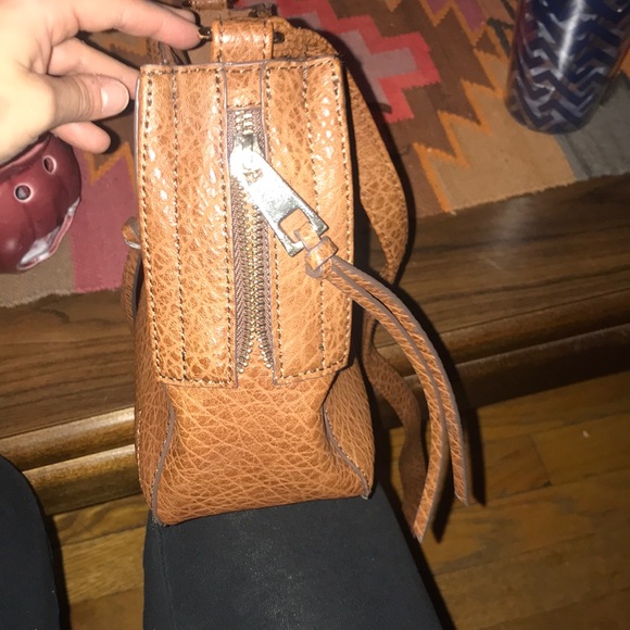 Faux leather crossbody satchel! - Picture 3 of 5